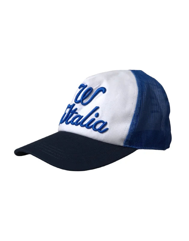 Dolce & Gabbana blue   Italia Mesh Baseball Women's Hat