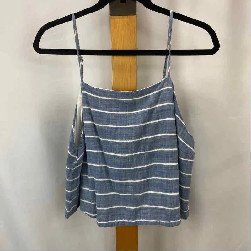 universal threads Women's Size XXL Blue Stripe Tank