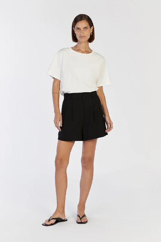 ROWAN TAILORED BLACK SHORT