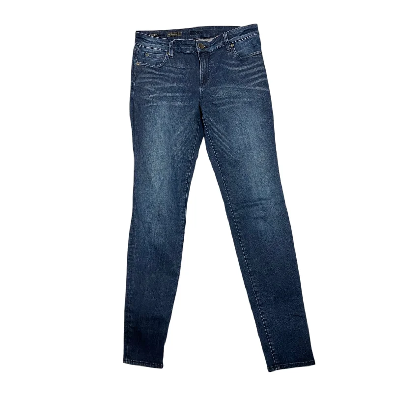 Jeans Skinny By Kut In Blue Denim, Size: 10