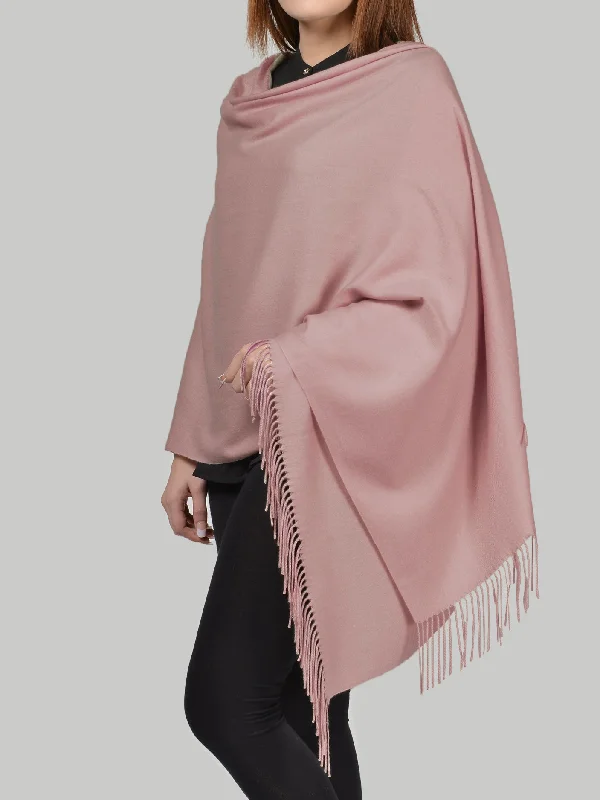 Woolen Shawl-Tea Pink