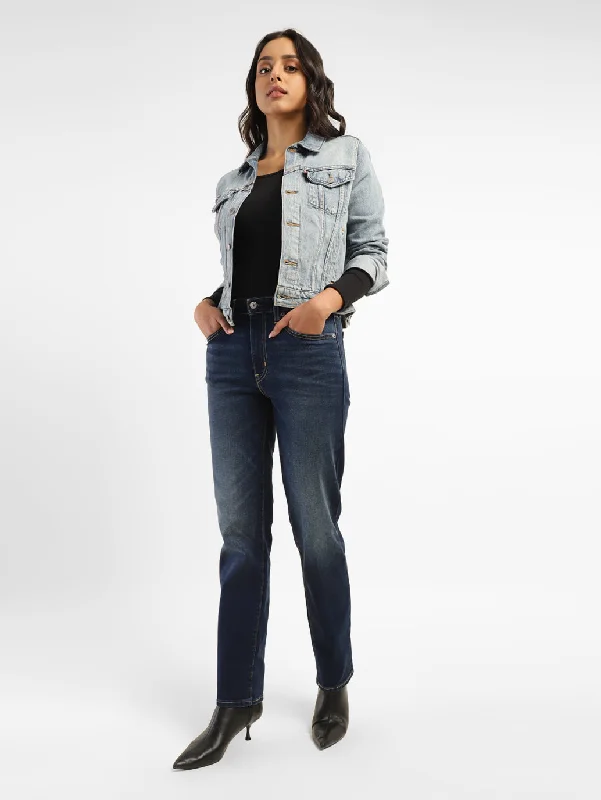 Women's High Rise 724 Straight Fit Jeans