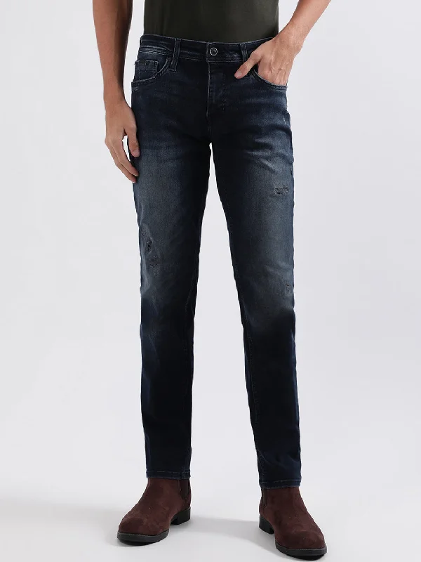 Antony Morato Men Solid Slim Fit Jeans