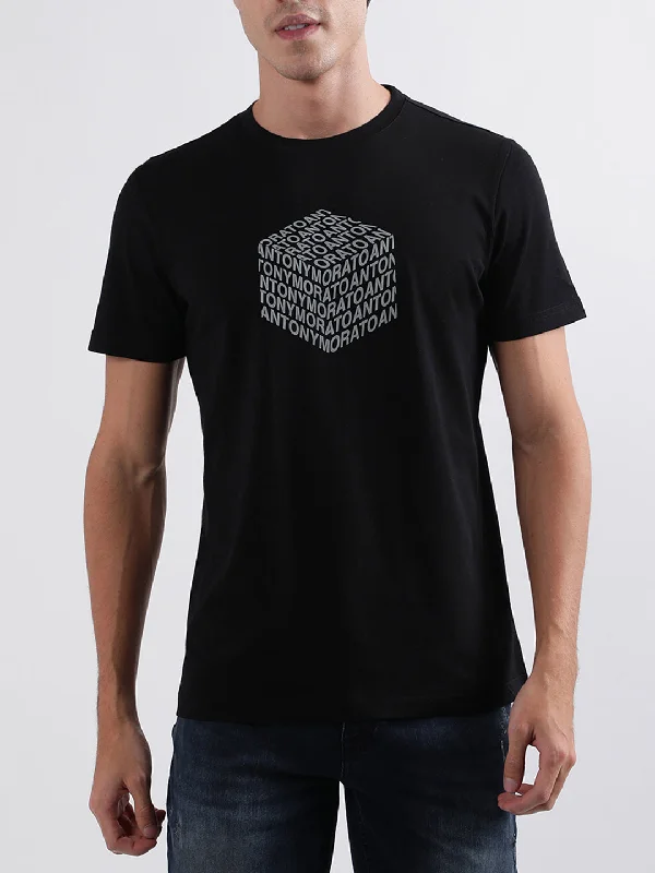 Antony Morato Black Regular Fit T-Shirt