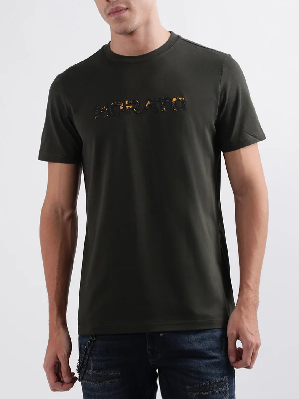 Antony Morato Military Green Regular Fit T-Shirt