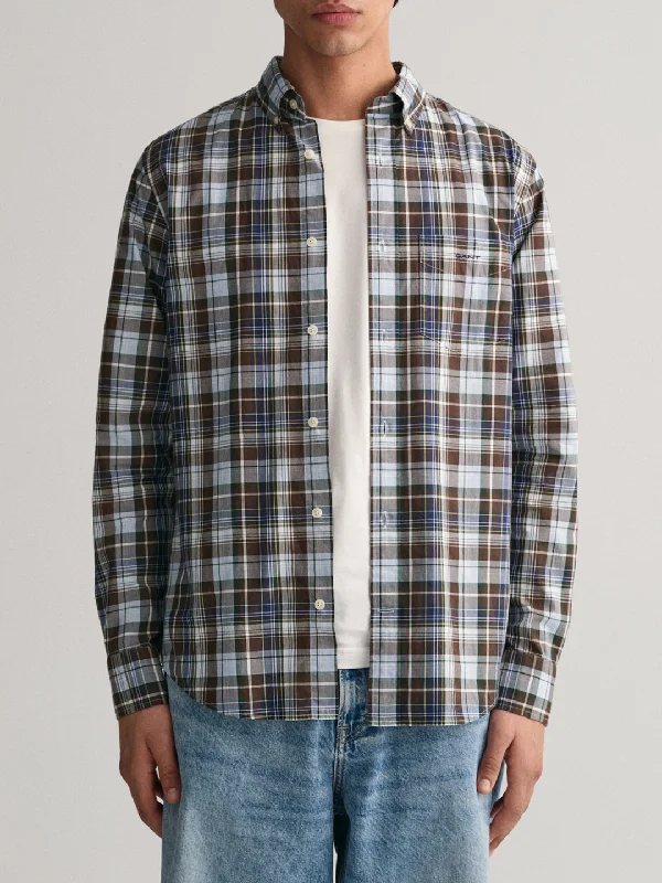 Gant Multi Fashion Checked Regular Fit Shirt