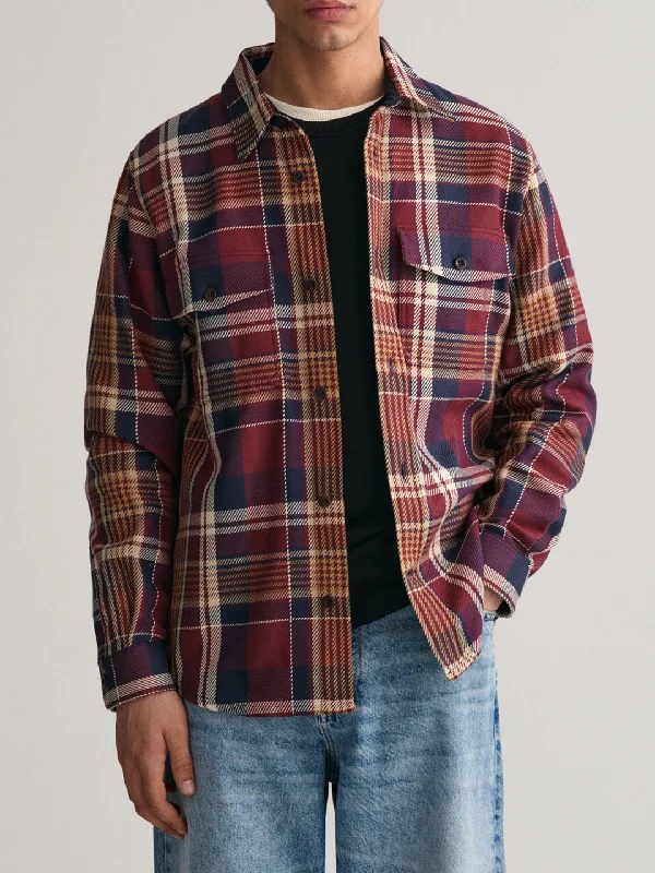 Gant Multi Fashion Checked Regular Fit Shirt