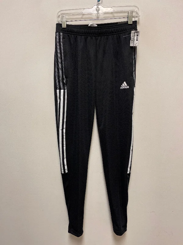 Athletic Pants By Adidas In Black, Size: Xs