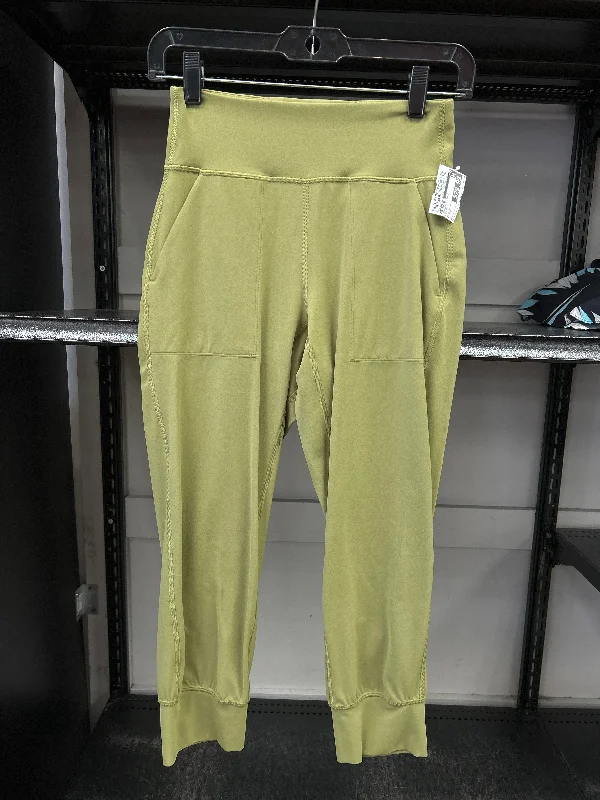 Athletic Pants By Lululemon In Green, Size: 4