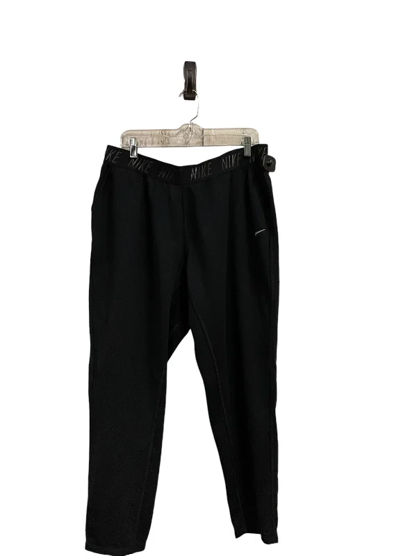 Athletic Pants By Nike In Black, Size: 2x