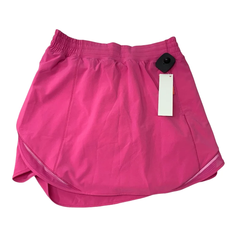 Athletic Skort By Lululemon In Pink, Size: 6