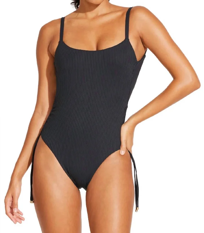 Gemma One Piece Swimsuit In Black