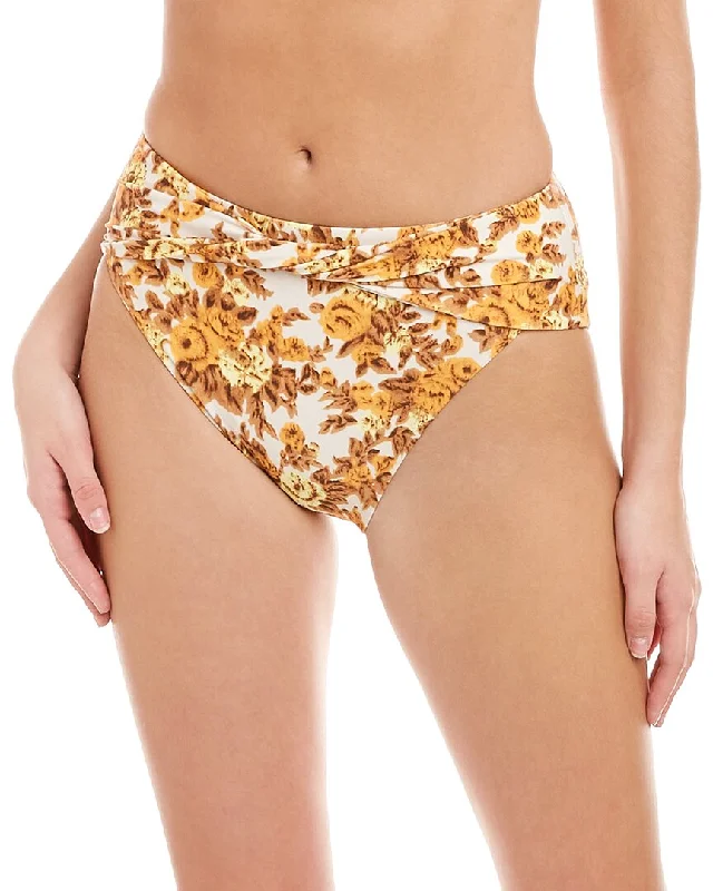 Jonathan Simkhai Bailee High Cut Floral Printed Bottom