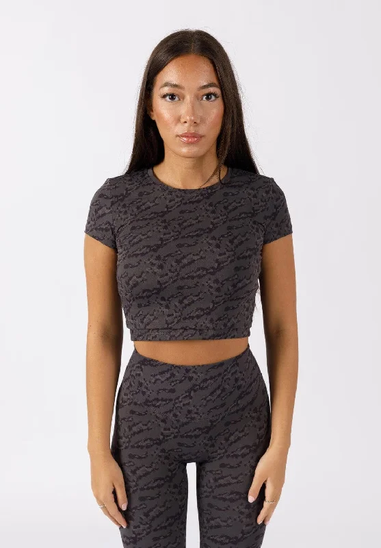 RecStretch Short Sleeve Crop Rogue