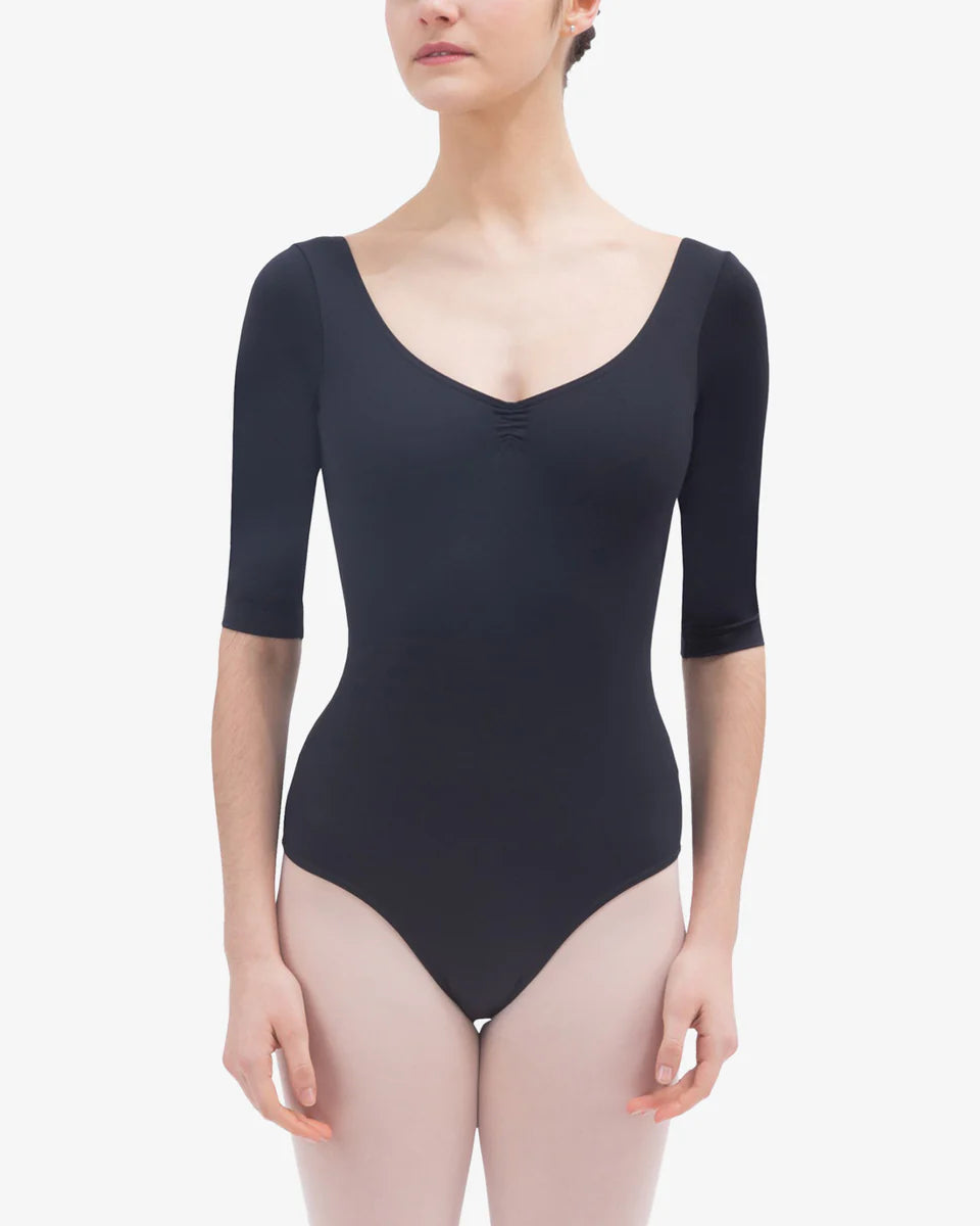 3/4 sleeved leotard