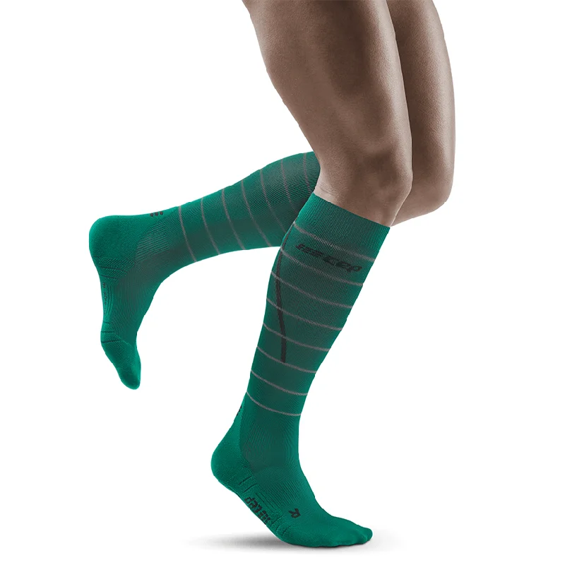 Reflective Tall Compression Socks for Men